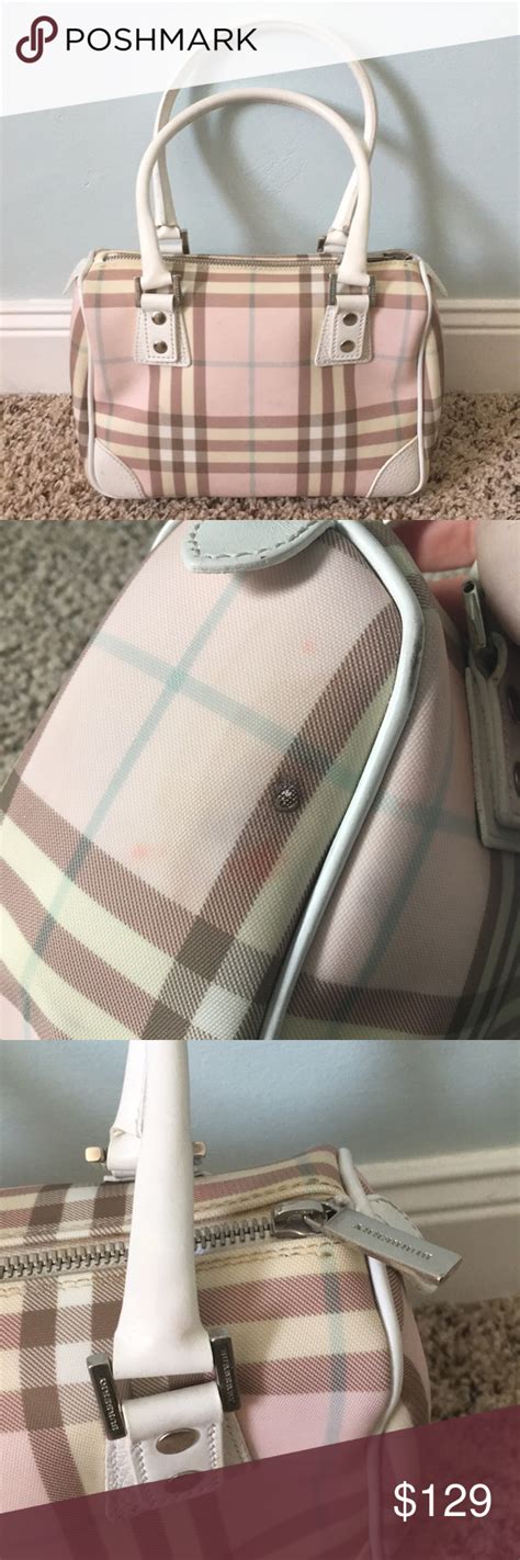 burberry pink soft purse check|authentic Burberry purse.